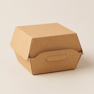 Clamshell Shape Burger Box