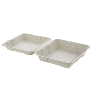 8 X 8 Plain Clamshell