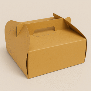 1 Ply Food Parcel Takeaway Box With Handle