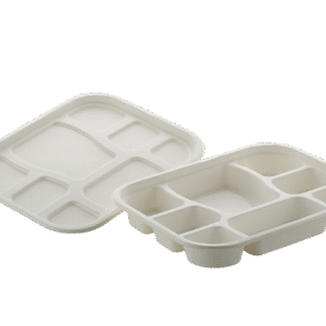 8 Component Meal Tray & Lid