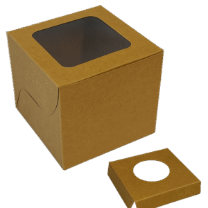 1 Cupcake Window Box