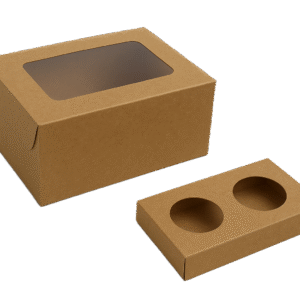 2 Cupcake Window Box