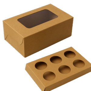 6 Cupcake  Window Box