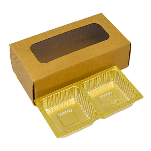 2 Cavity Chocolate Box With Window