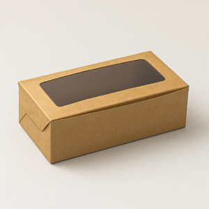 500Gram Plum Cake Box With Window