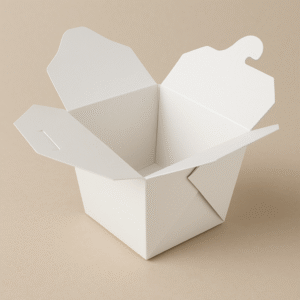 Noodle Wok Box Aluminum Foil Laminated