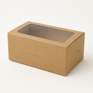 3 Piece Pastry Box With Window
