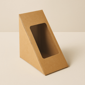 Triangle Sandwich Box With Window