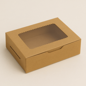 6 Piece Brownie Box With Window